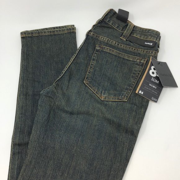 Hurley Men’s Worn Slim Fit Jeans 1B - Picture 1 of 1